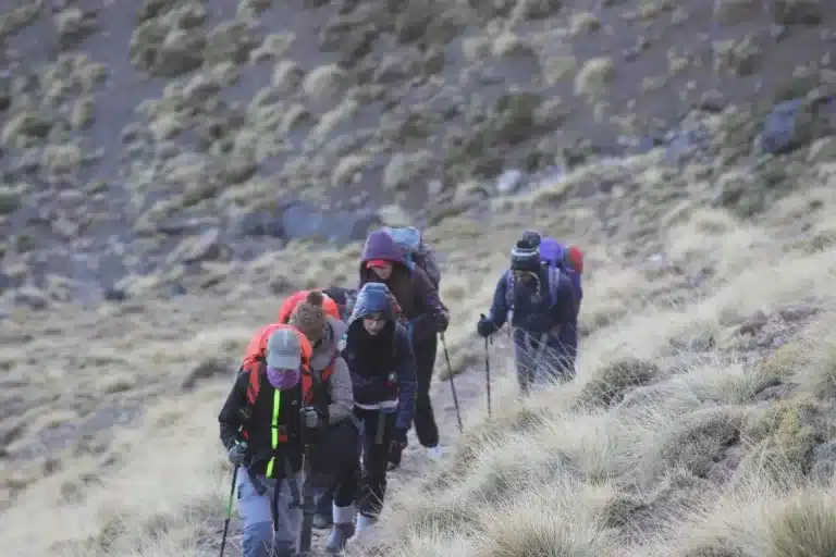 Atlas mountains hiking